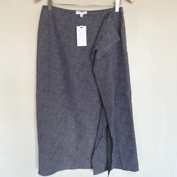 NWT Equipment Climmie Ruffle Midi Skirt with Slit size M - Picture 7 of 12